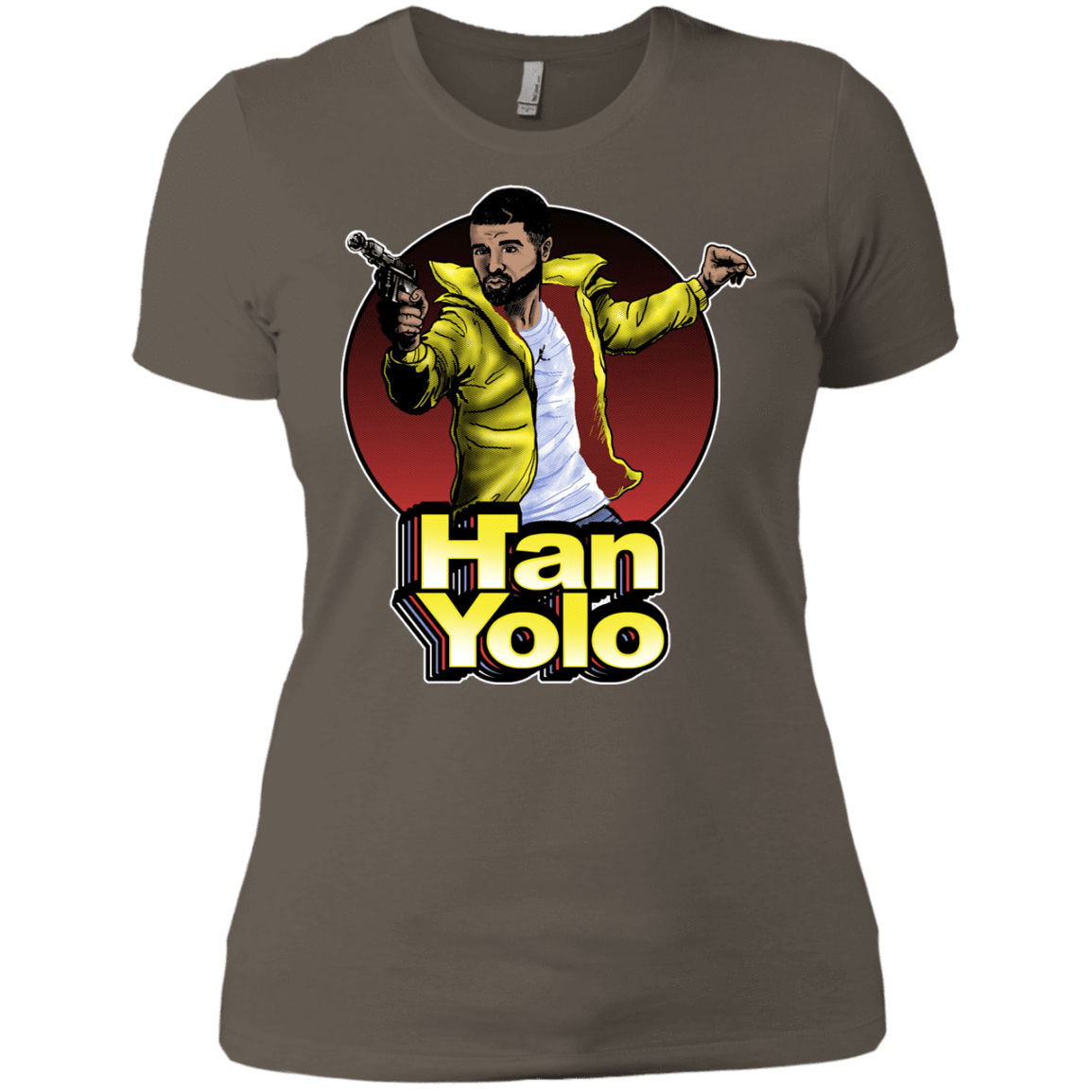 T-Shirts Warm Grey / X-Small Han Yolo Women's Premium T-Shirt