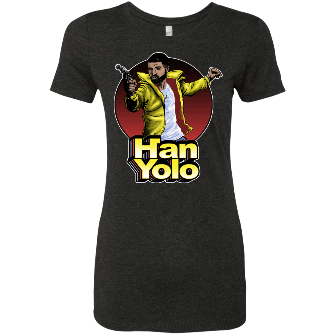 T-Shirts Vintage Black / S Han Yolo Women's Triblend T-Shirt