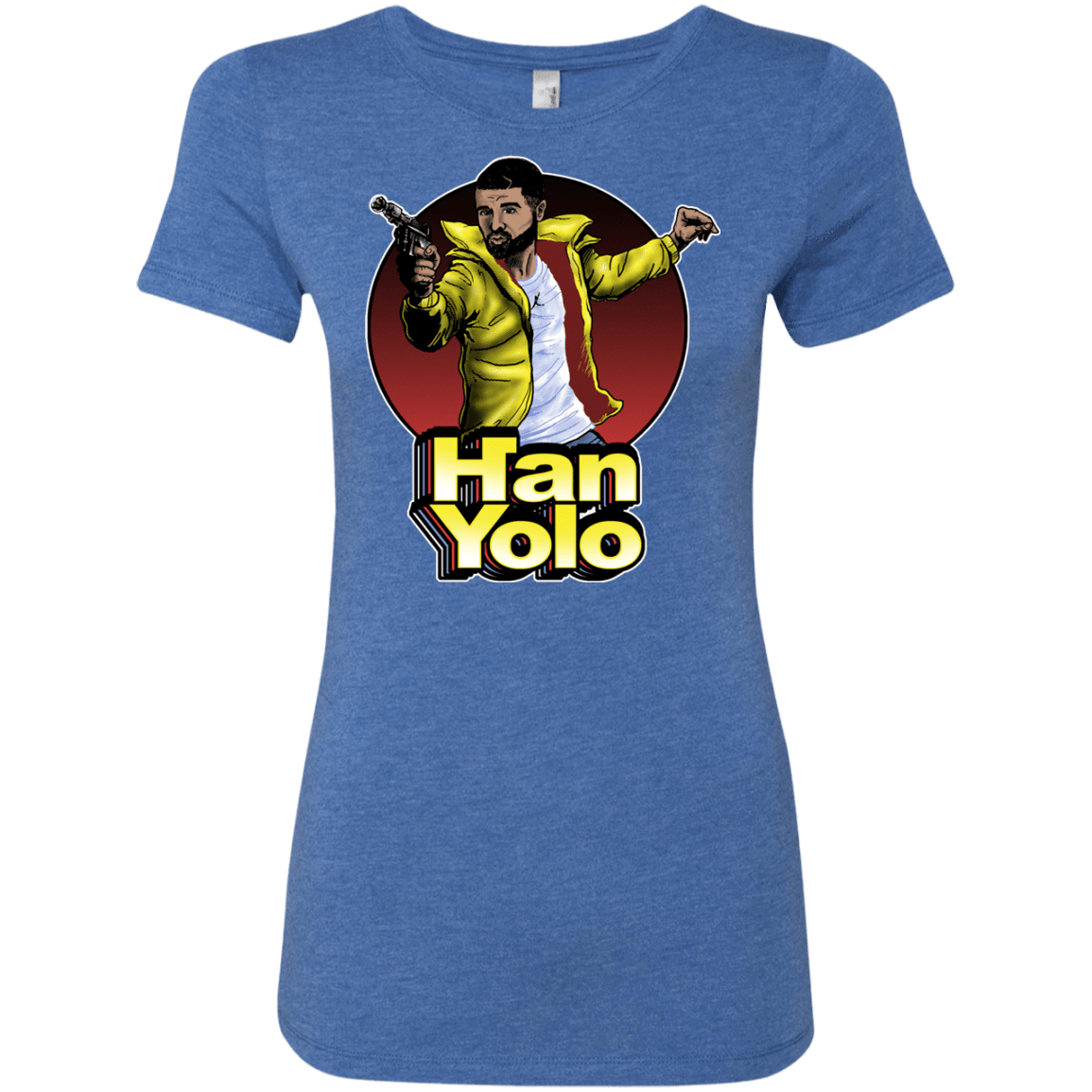 T-Shirts Vintage Royal / S Han Yolo Women's Triblend T-Shirt