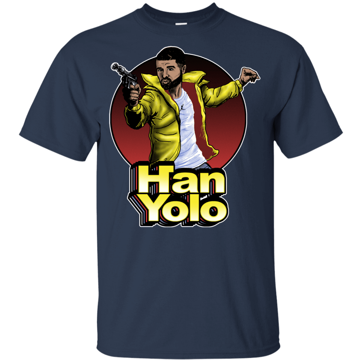 T-Shirts Navy / YXS Han Yolo Youth T-Shirt