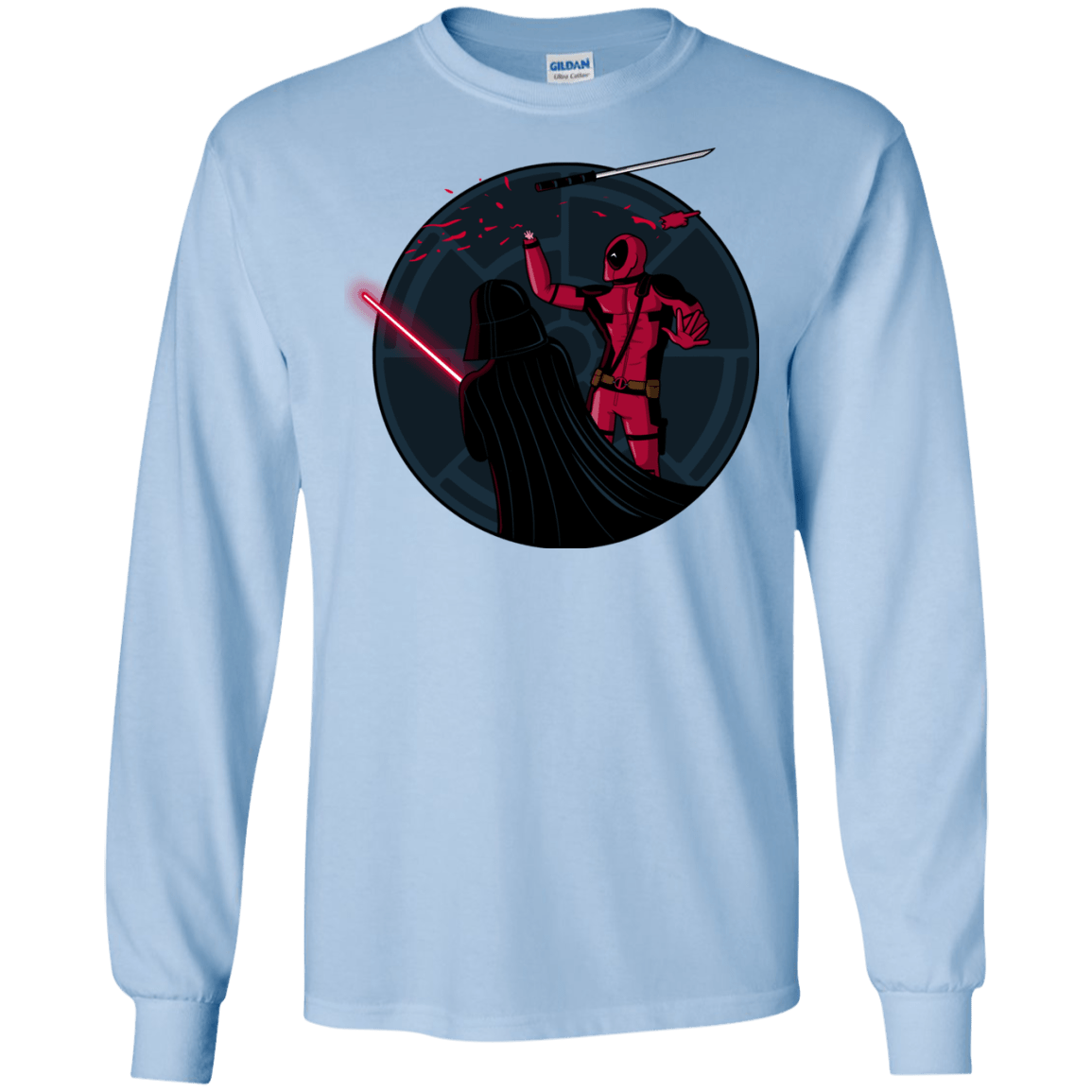 T-Shirts Light Blue / S Hand 2.0 Men's Long Sleeve T-Shirt