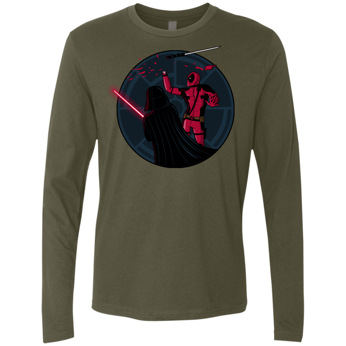 T-Shirts Military Green / S Hand 2.0 Men's Premium Long Sleeve