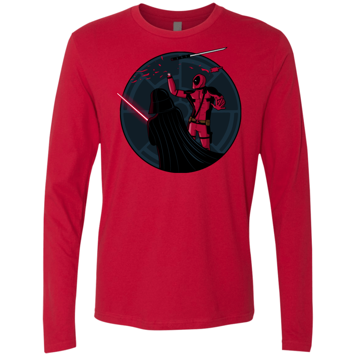 T-Shirts Red / S Hand 2.0 Men's Premium Long Sleeve