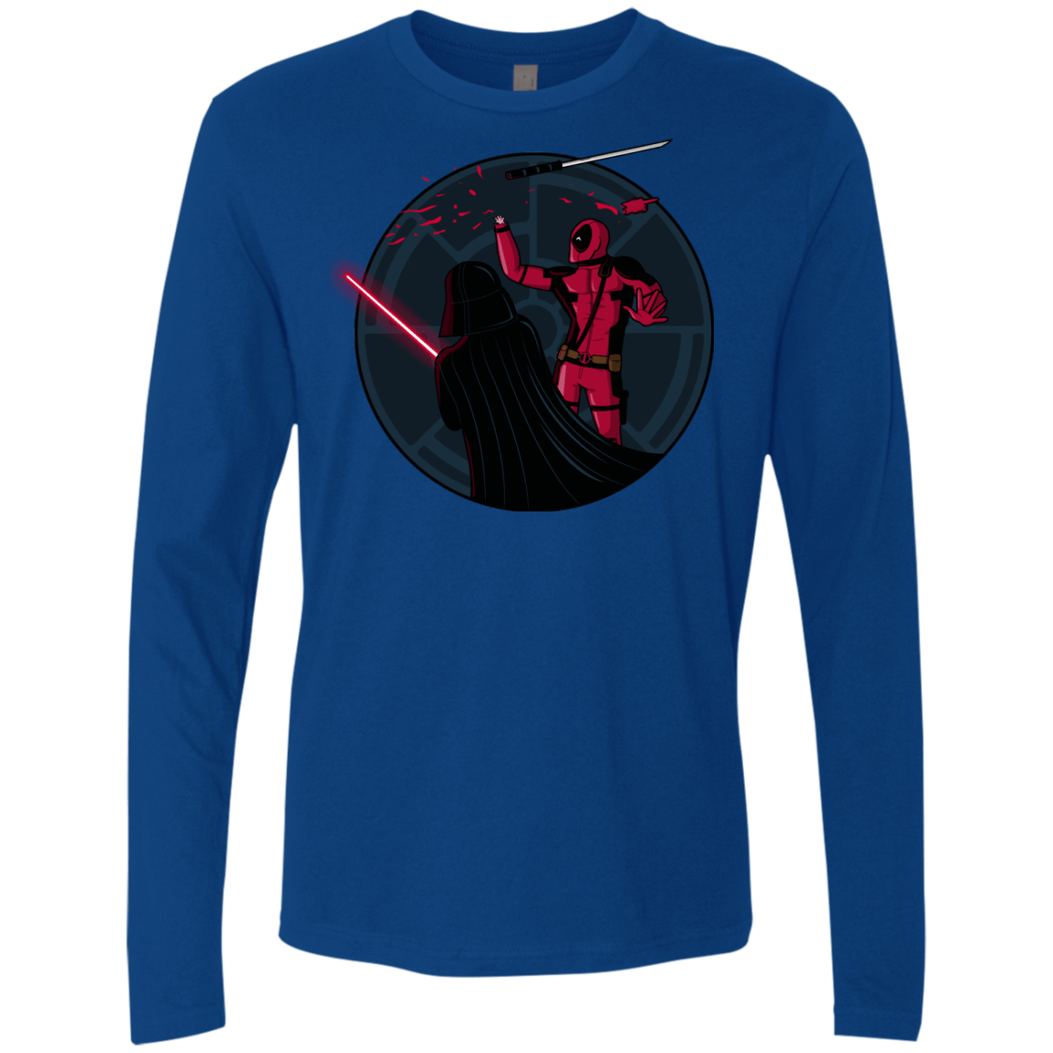 T-Shirts Royal / S Hand 2.0 Men's Premium Long Sleeve