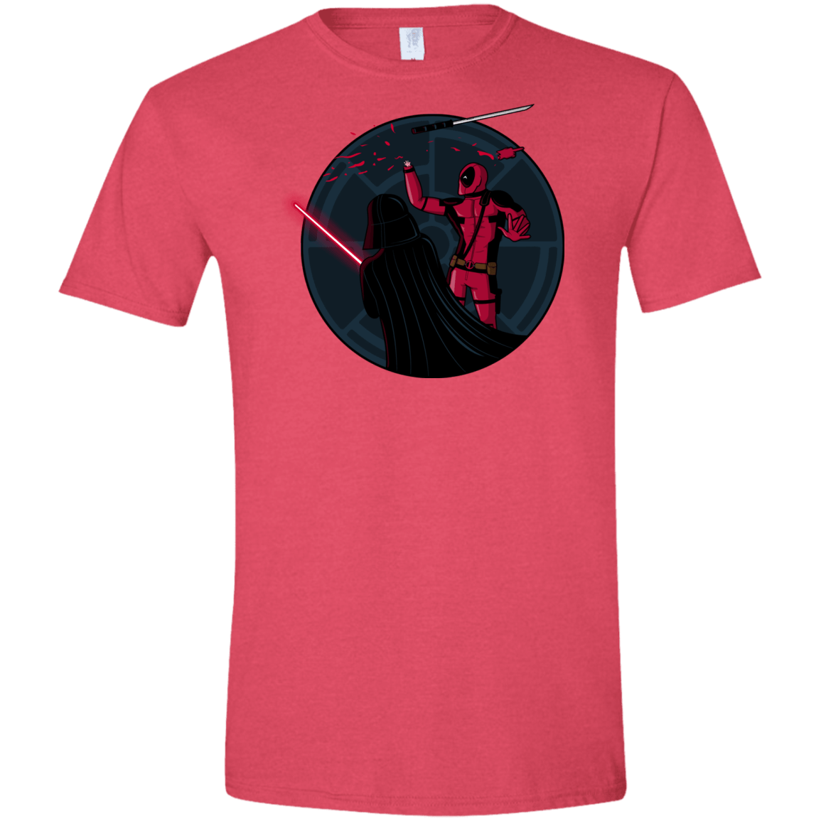 T-Shirts Heather Red / S Hand 2.0 Men's Semi-Fitted Softstyle