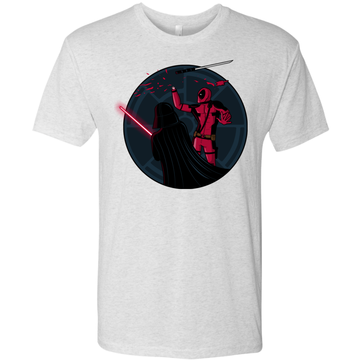 T-Shirts Heather White / S Hand 2.0 Men's Triblend T-Shirt