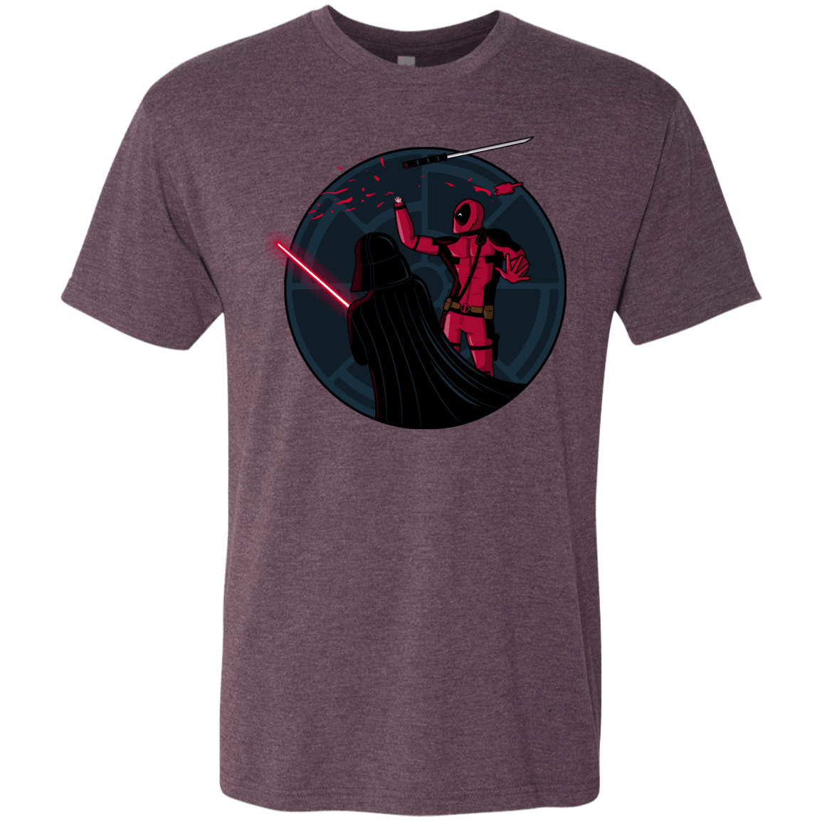 T-Shirts Vintage Purple / S Hand 2.0 Men's Triblend T-Shirt