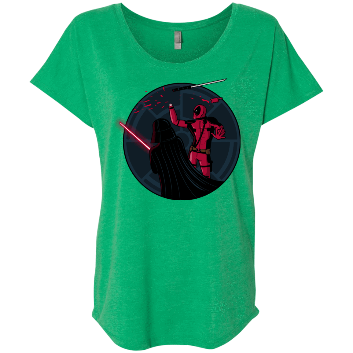 T-Shirts Envy / X-Small Hand 2.0 Triblend Dolman Sleeve