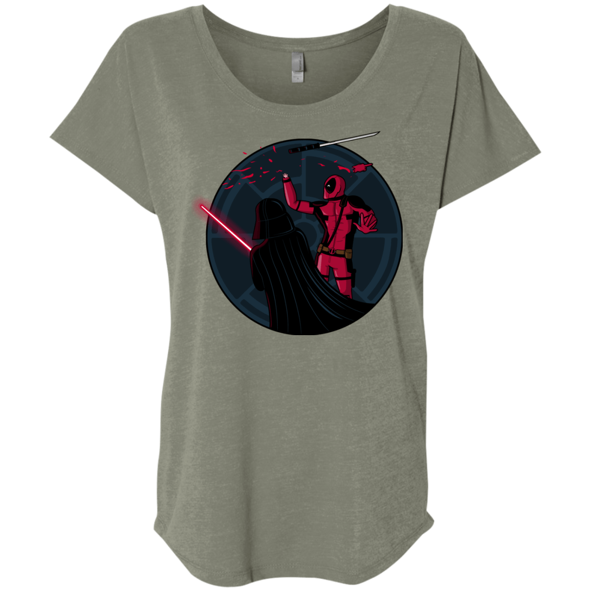 T-Shirts Venetian Grey / X-Small Hand 2.0 Triblend Dolman Sleeve