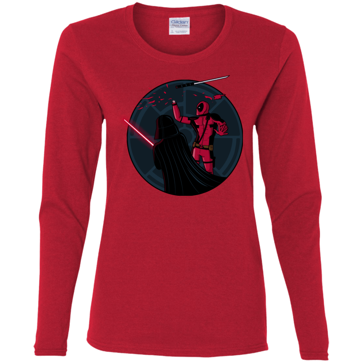 T-Shirts Red / S Hand 2.0 Women's Long Sleeve T-Shirt
