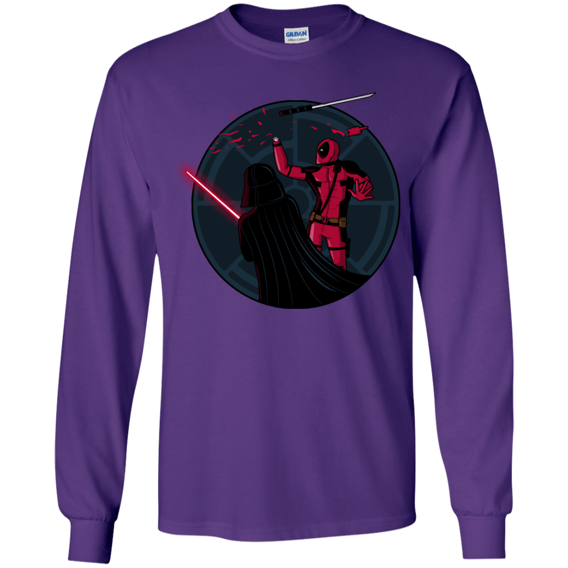 T-Shirts Purple / YS Hand 2.0 Youth Long Sleeve T-Shirt