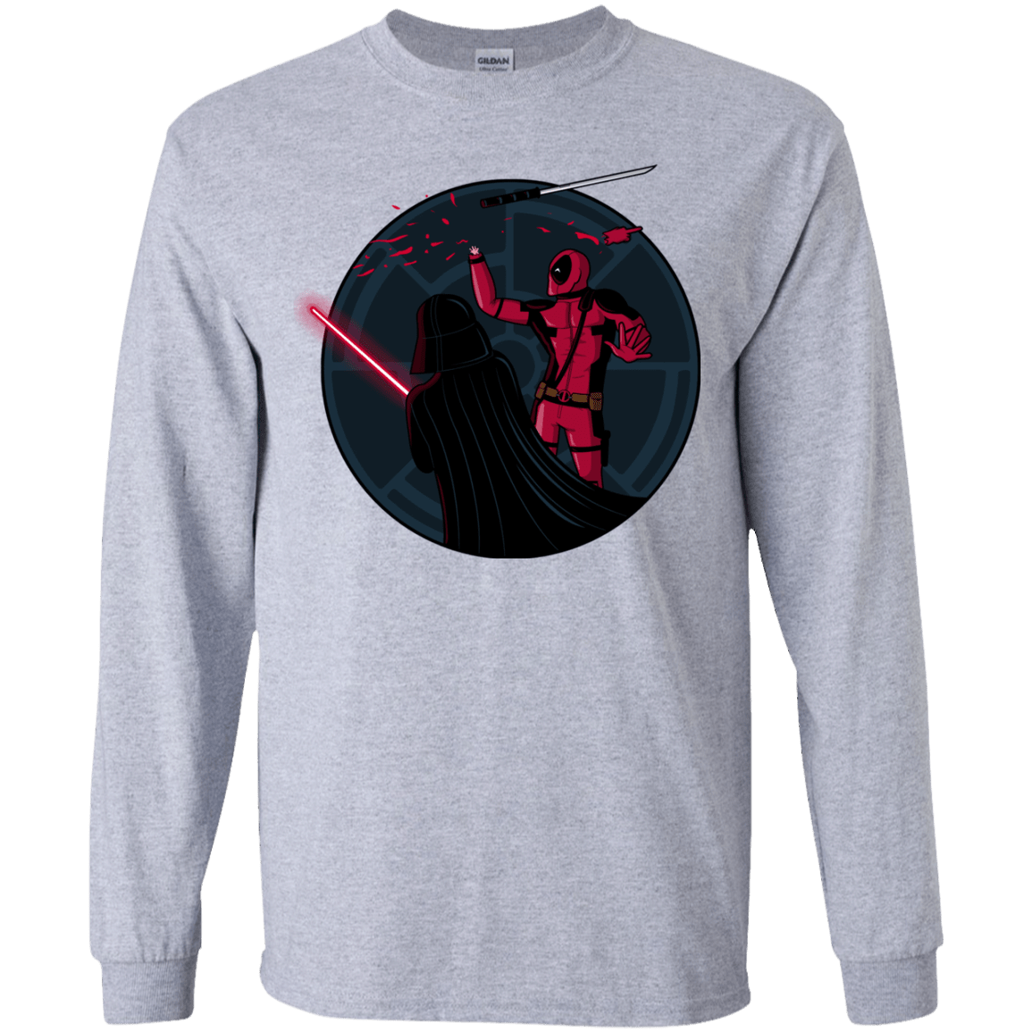 T-Shirts Sport Grey / YS Hand 2.0 Youth Long Sleeve T-Shirt