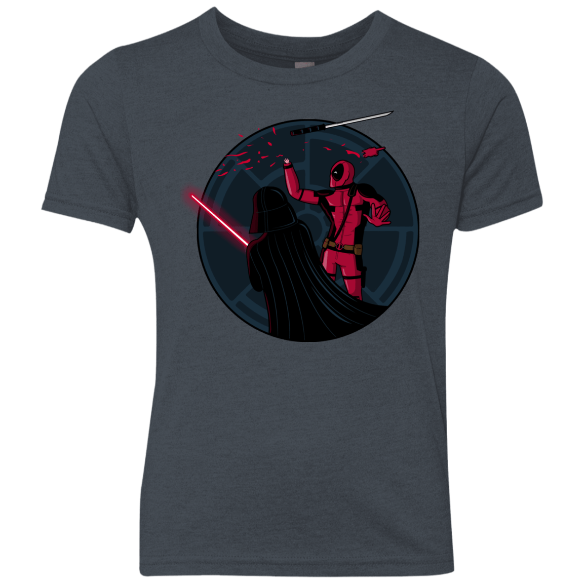 T-Shirts Vintage Navy / YXS Hand 2.0 Youth Triblend T-Shirt