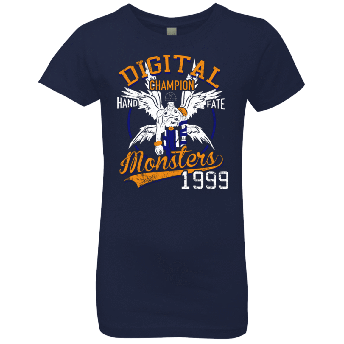 T-Shirts Midnight Navy / YXS HAND OF FATE Girls Premium T-Shirt