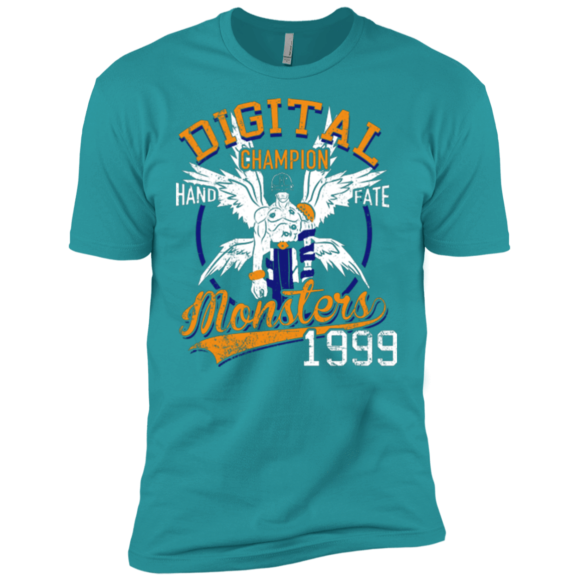 T-Shirts Tahiti Blue / X-Small HAND OF FATE Men's Premium T-Shirt