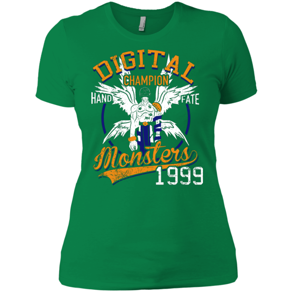 T-Shirts Kelly Green / X-Small HAND OF FATE Women's Premium T-Shirt