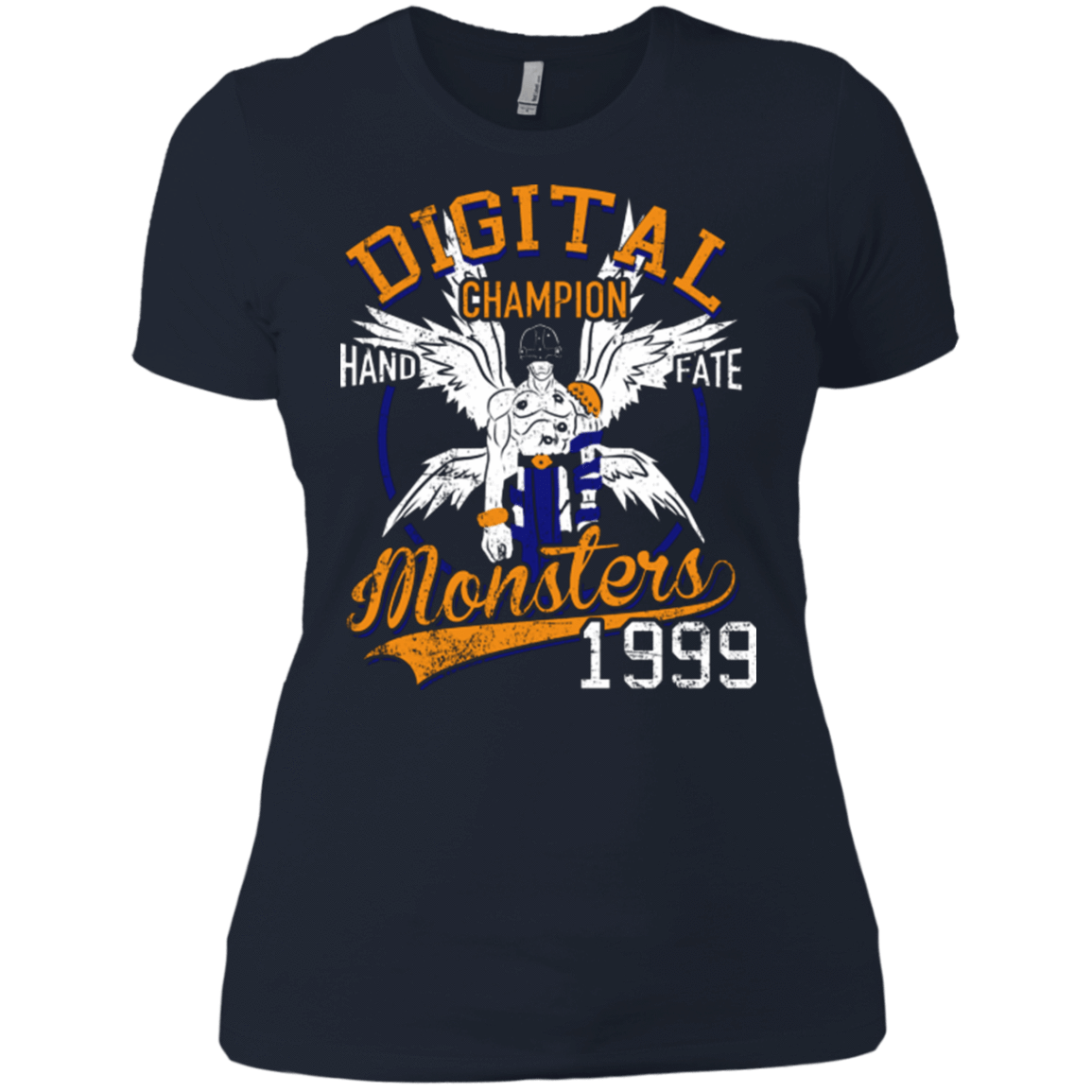 T-Shirts Midnight Navy / X-Small HAND OF FATE Women's Premium T-Shirt