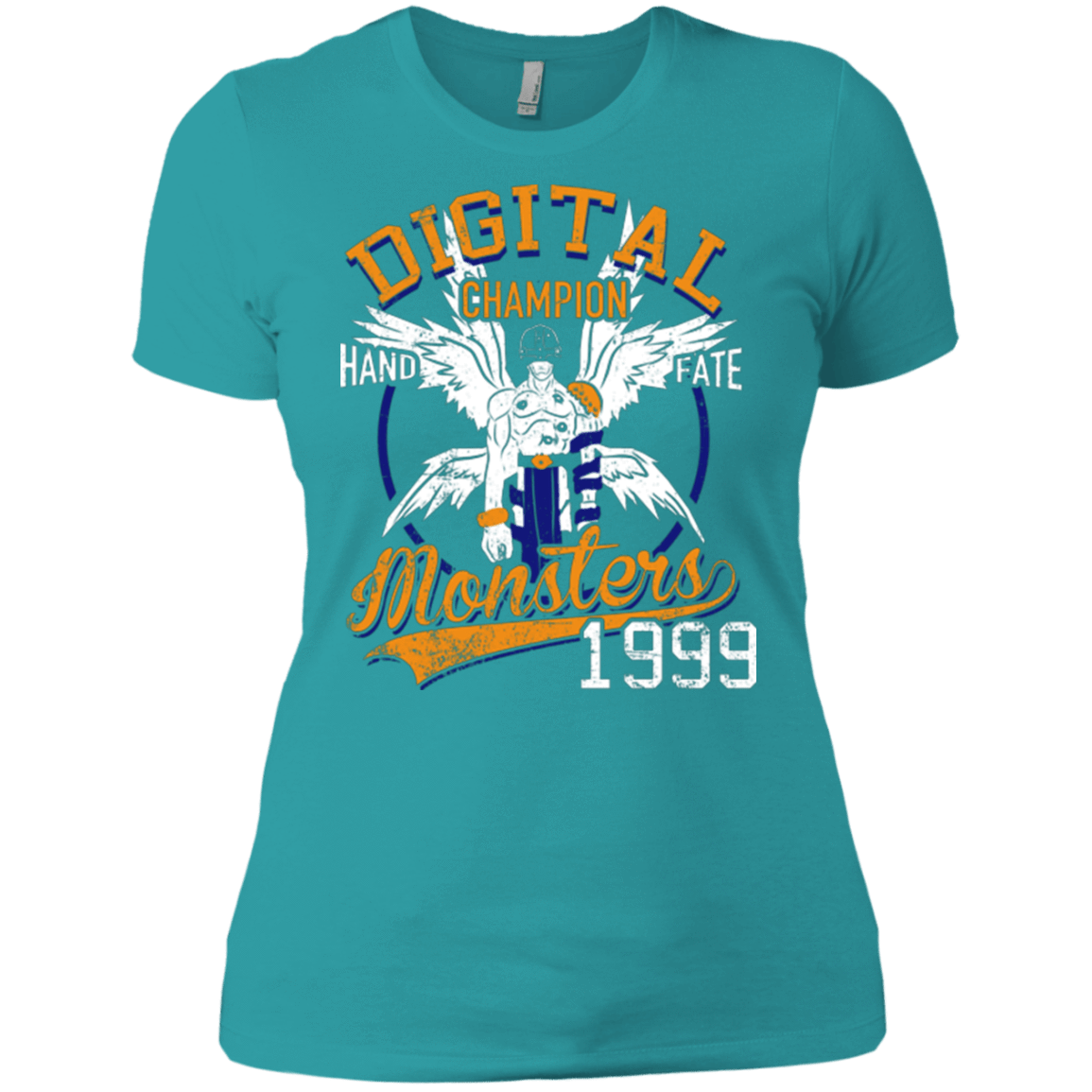 T-Shirts Tahiti Blue / X-Small HAND OF FATE Women's Premium T-Shirt