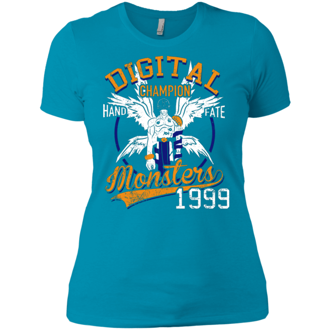 T-Shirts Turquoise / X-Small HAND OF FATE Women's Premium T-Shirt