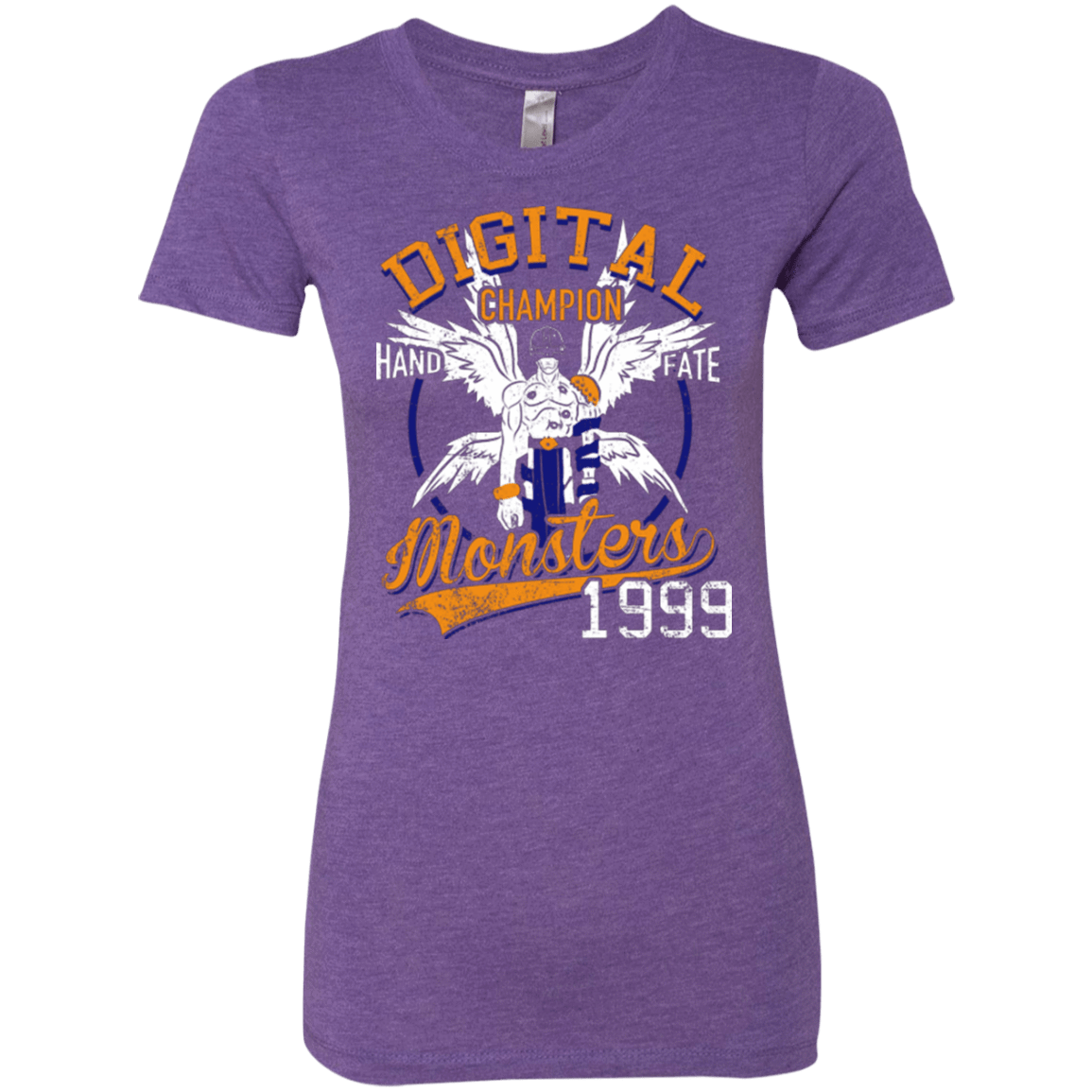 T-Shirts Purple Rush / Small HAND OF FATE Women's Triblend T-Shirt