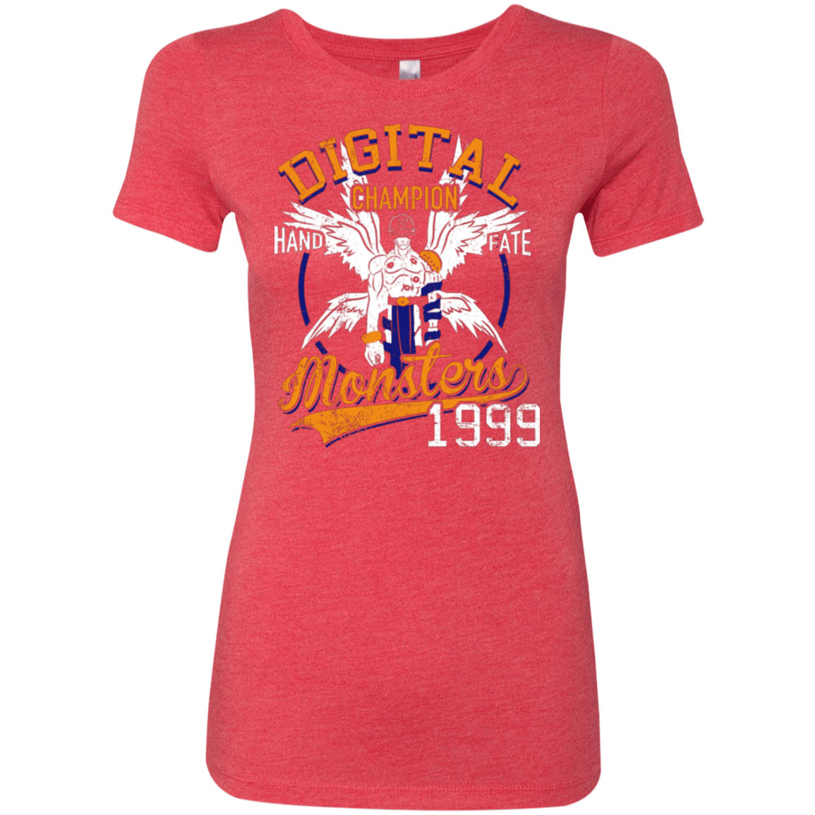 T-Shirts Vintage Red / Small HAND OF FATE Women's Triblend T-Shirt