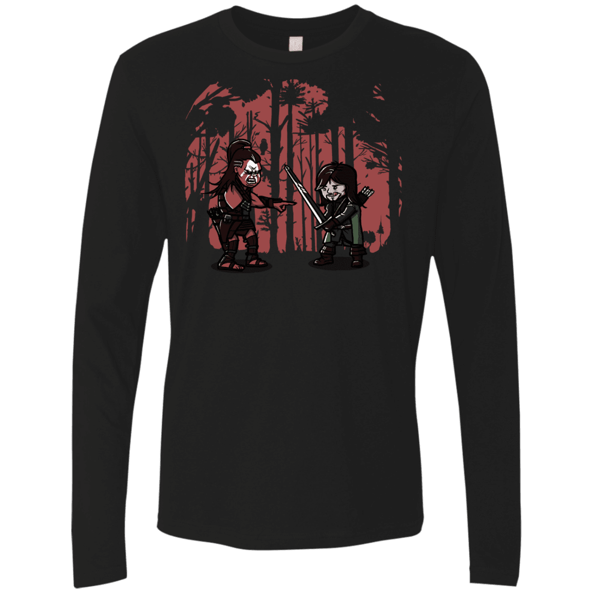 Hands Men's Premium Long Sleeve