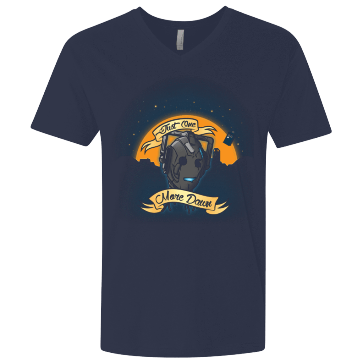 T-Shirts Midnight Navy / X-Small Hang in There Mate Men's Premium V-Neck