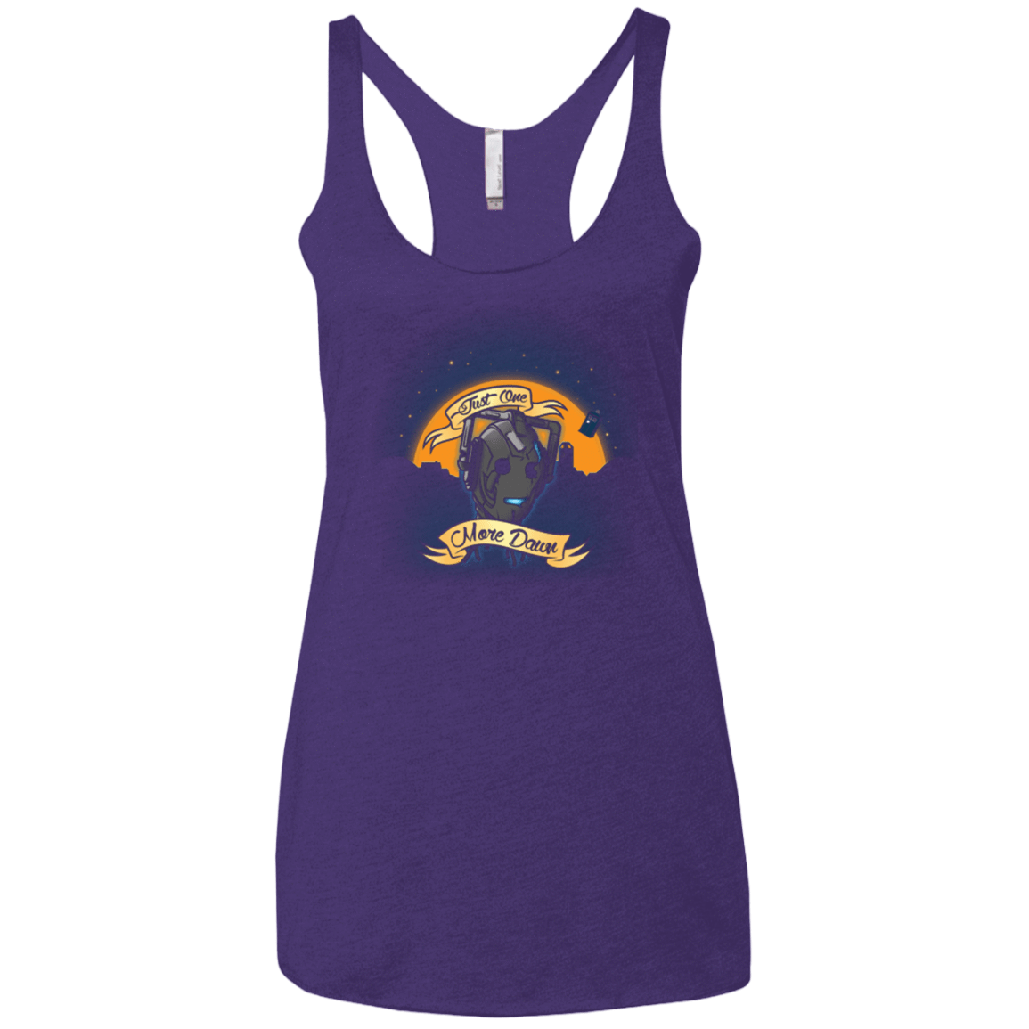 T-Shirts Purple / X-Small Hang in There Mate Women's Triblend Racerback Tank
