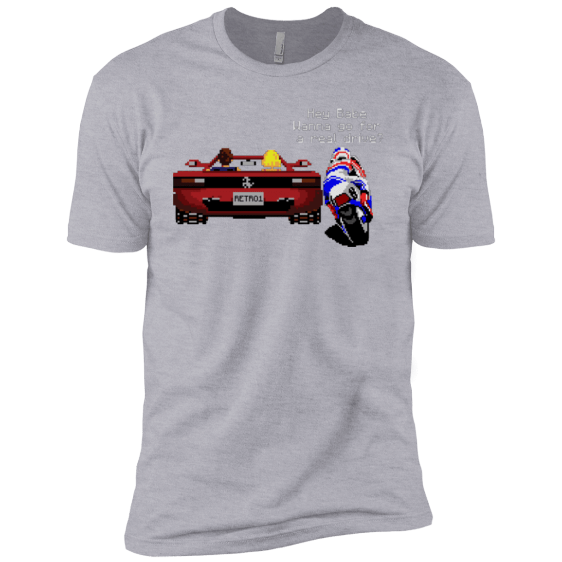 T-Shirts Heather Grey / YXS Hang On to Outrun Boys Premium T-Shirt