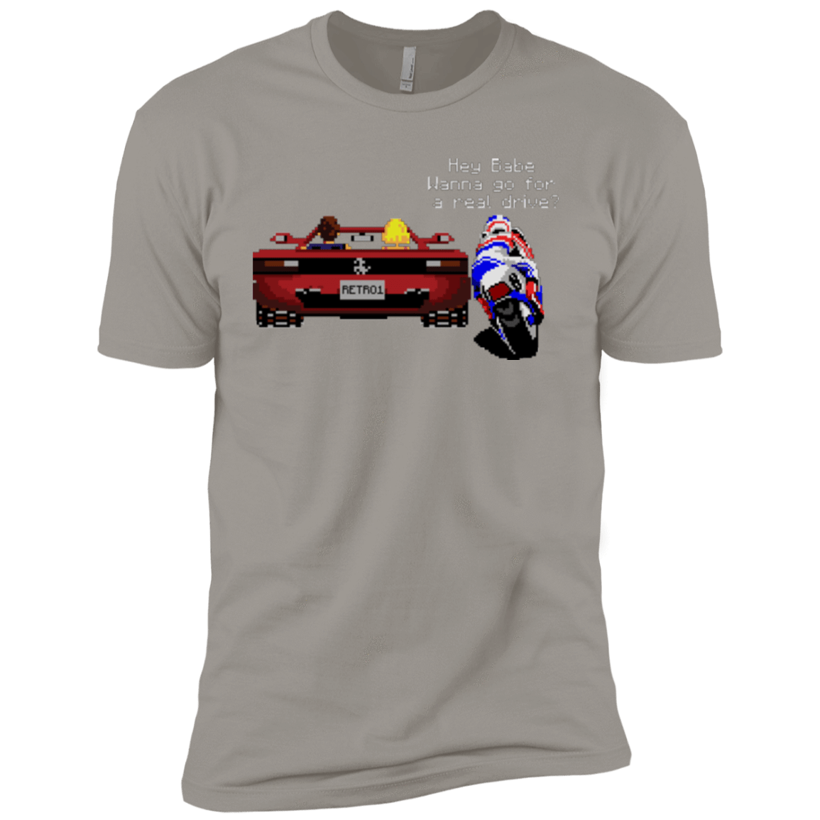 T-Shirts Light Grey / YXS Hang On to Outrun Boys Premium T-Shirt