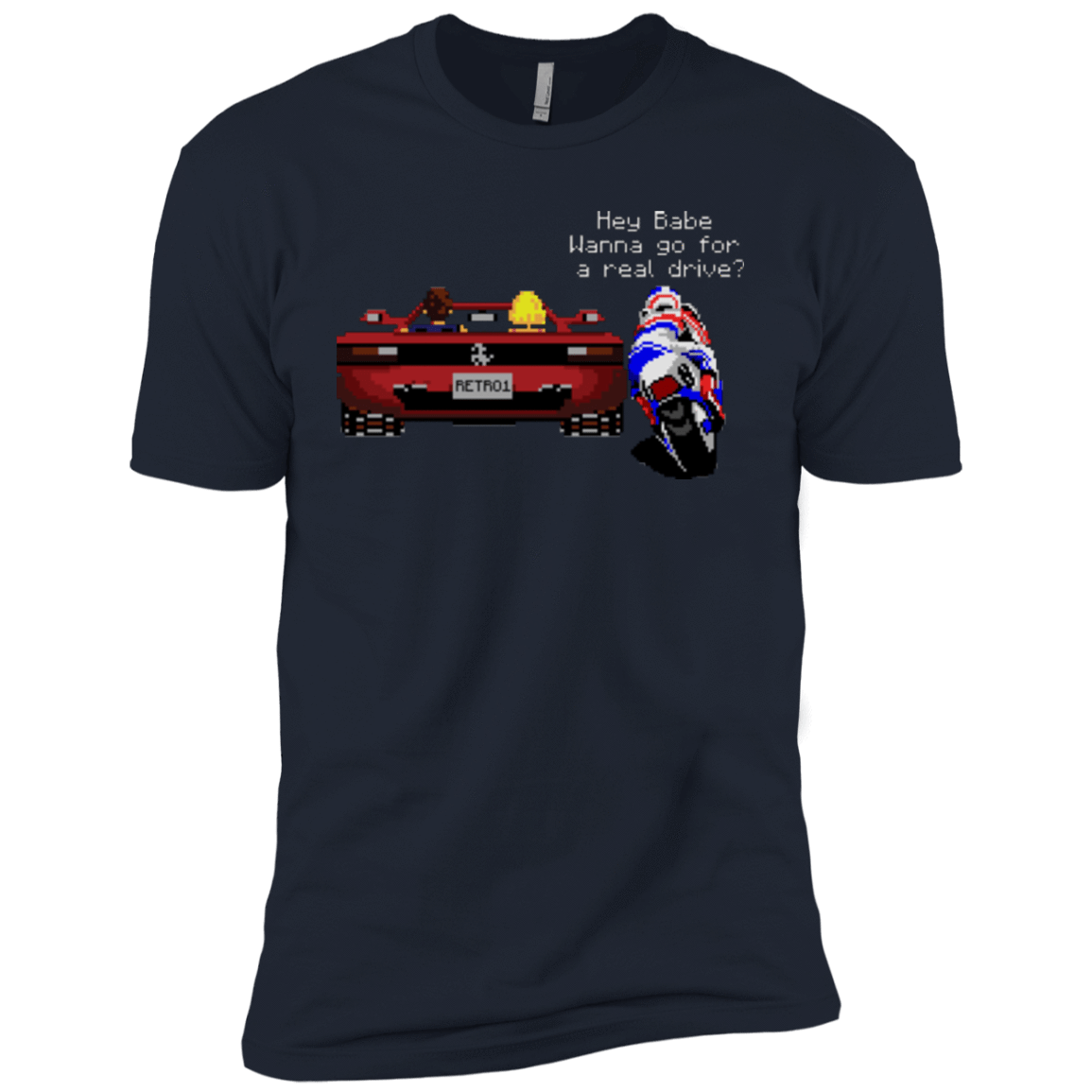 T-Shirts Midnight Navy / YXS Hang On to Outrun Boys Premium T-Shirt