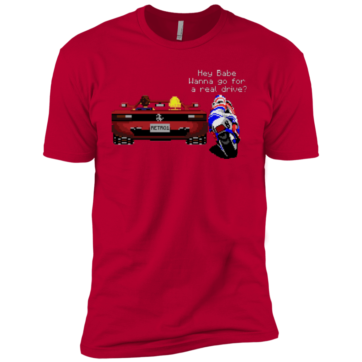 T-Shirts Red / YXS Hang On to Outrun Boys Premium T-Shirt