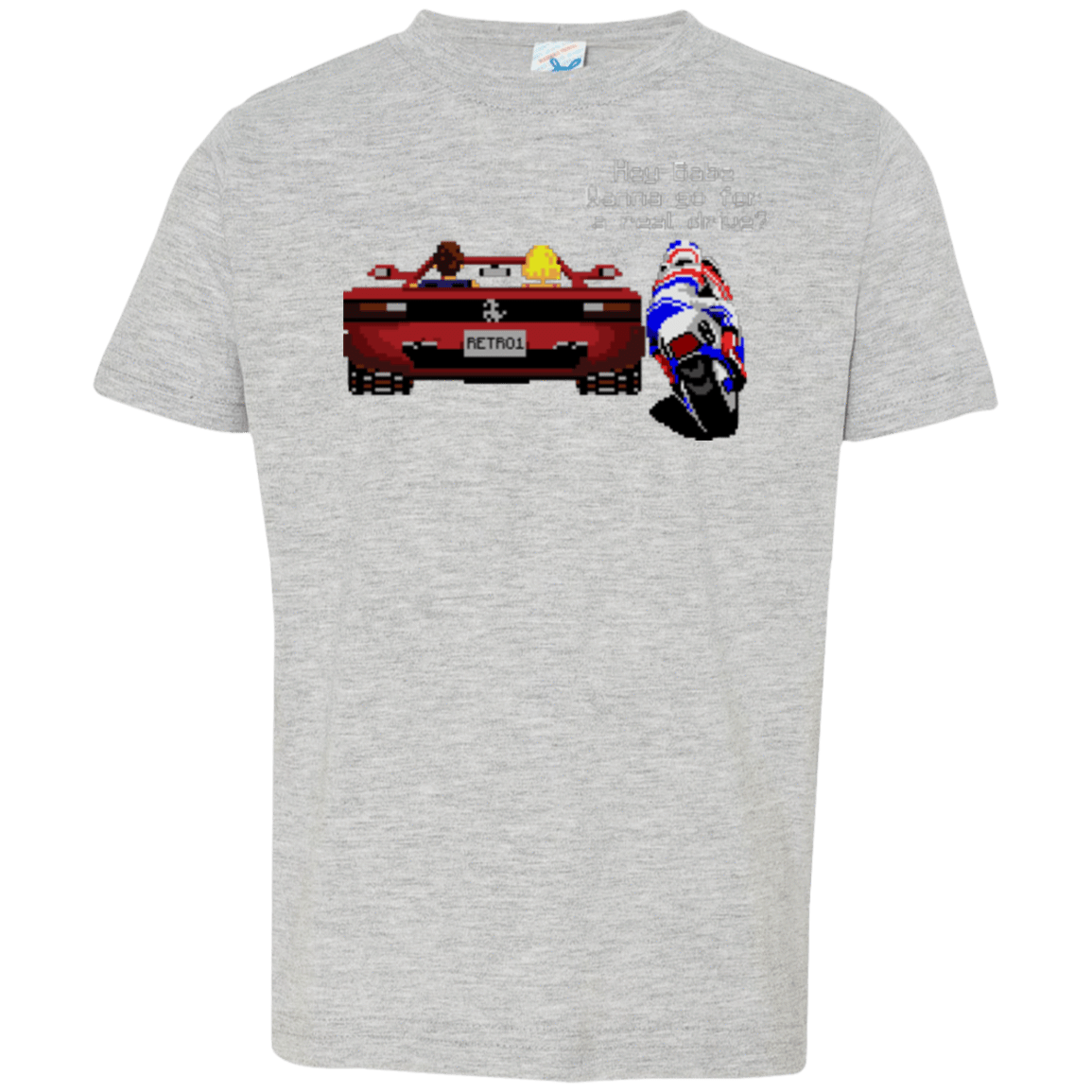 T-Shirts Heather / 2T Hang On to Outrun Toddler Premium T-Shirt