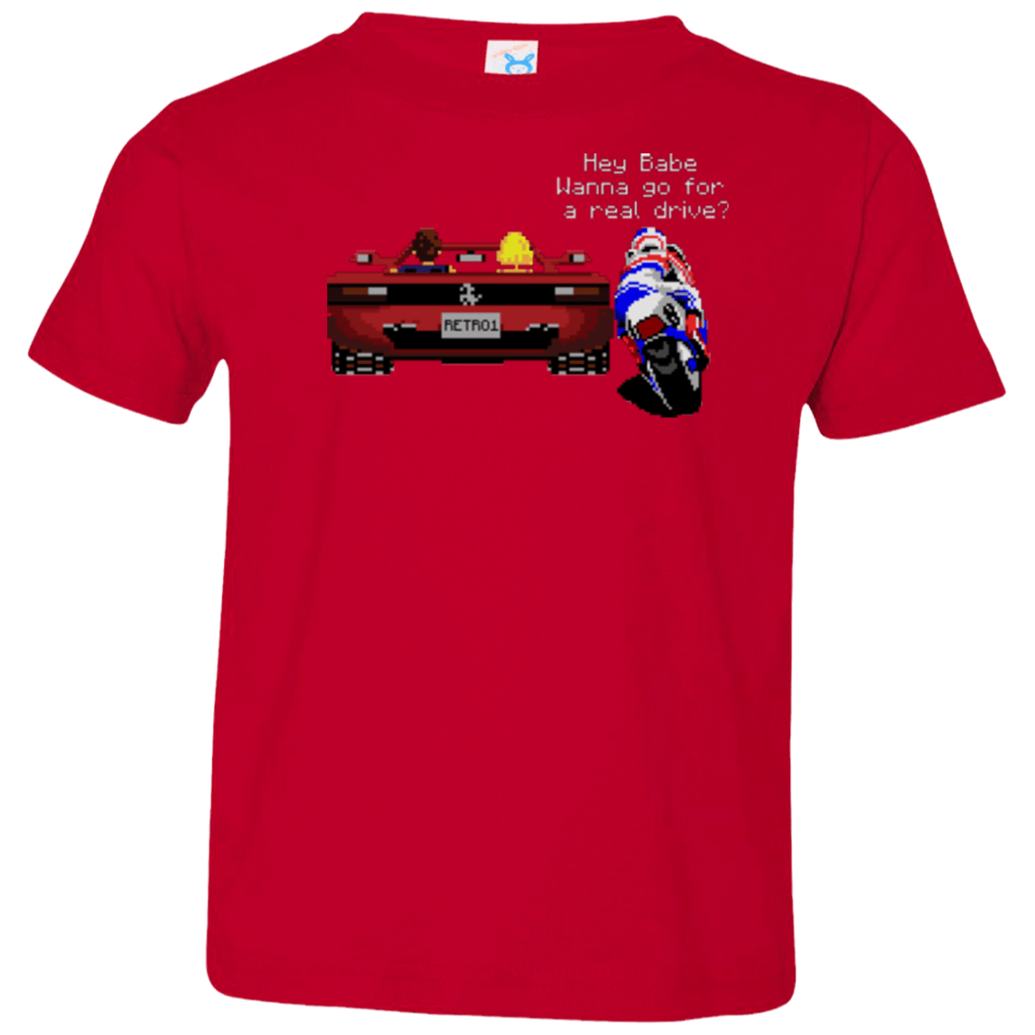 T-Shirts Red / 2T Hang On to Outrun Toddler Premium T-Shirt