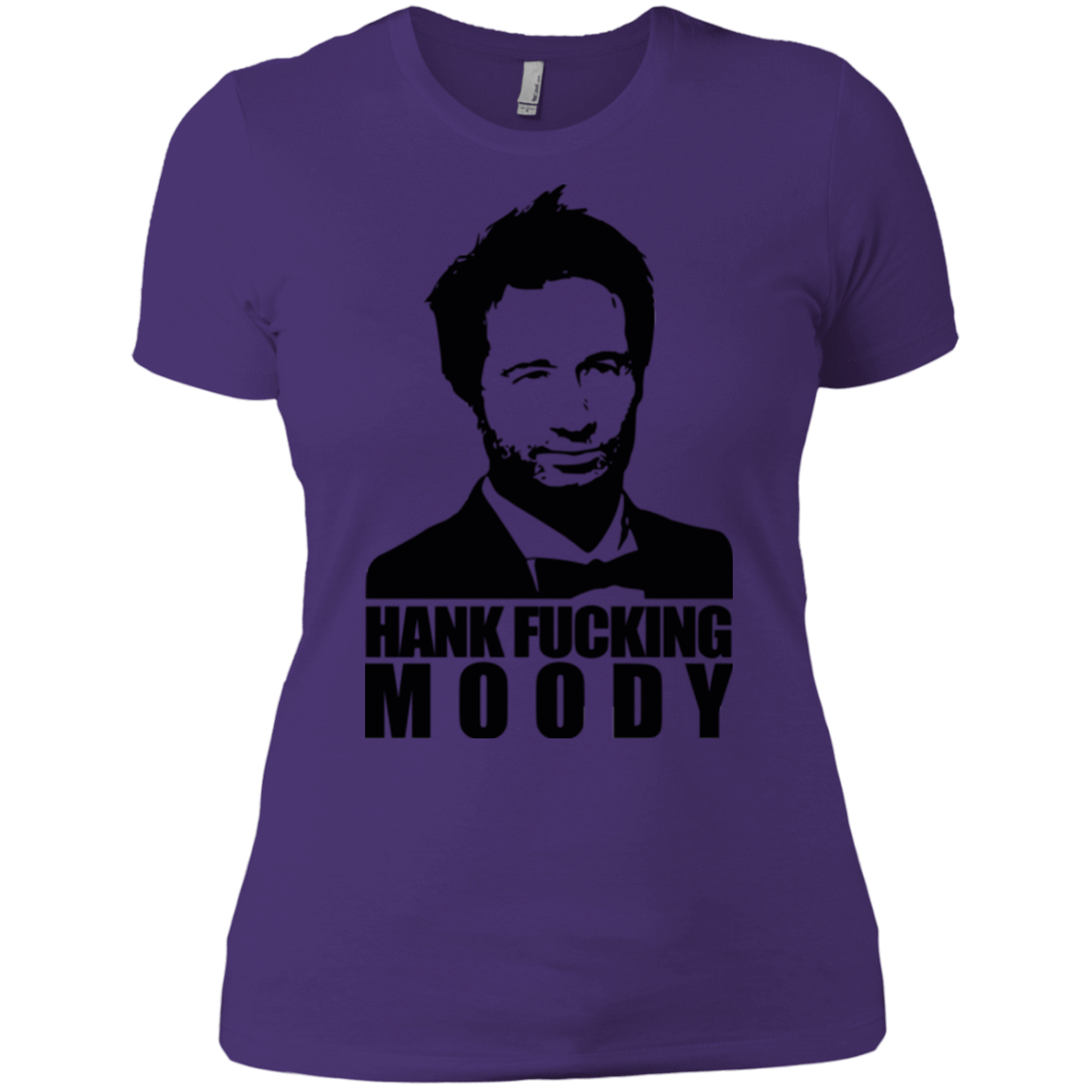 T-Shirts Purple / X-Small Hank fucking moody Women's Premium T-Shirt
