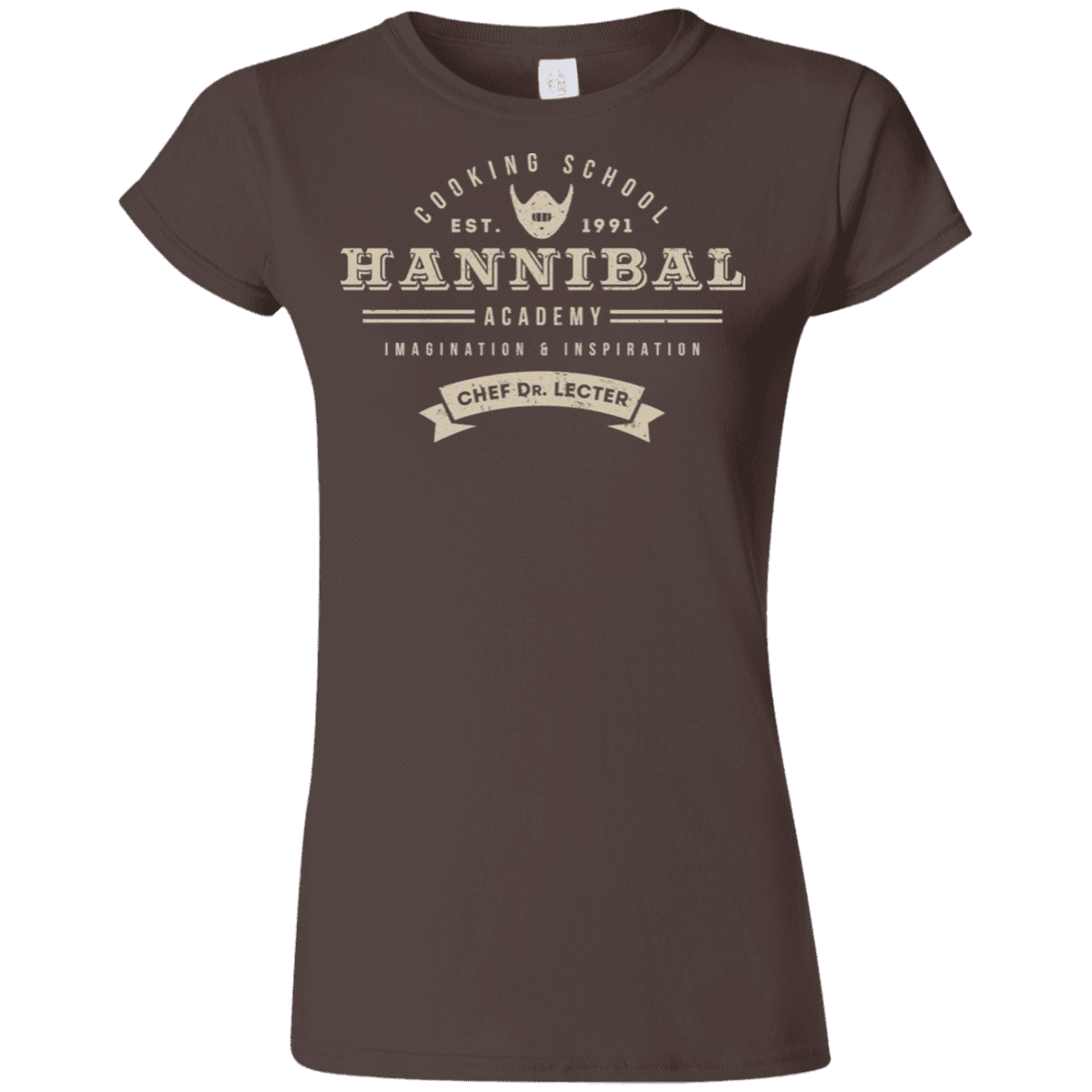 T-Shirts Dark Chocolate / S Hannibal Academy Junior Slimmer-Fit T-Shirt