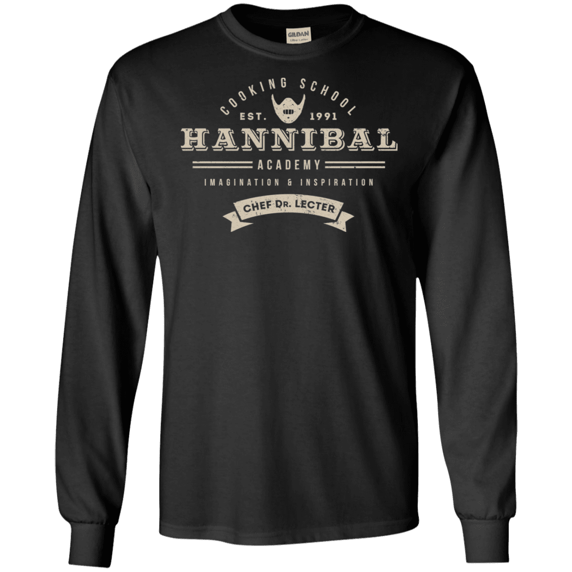 T-Shirts Black / S Hannibal Academy Men's Long Sleeve T-Shirt