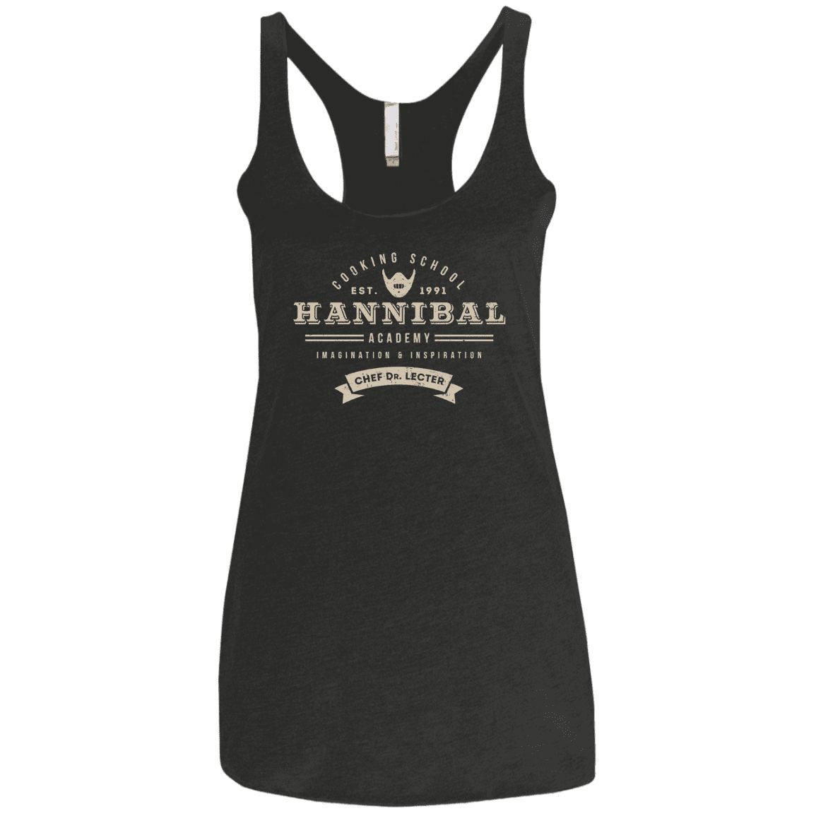 T-Shirts Vintage Black / X-Small Hannibal Academy Women's Triblend Racerback Tank