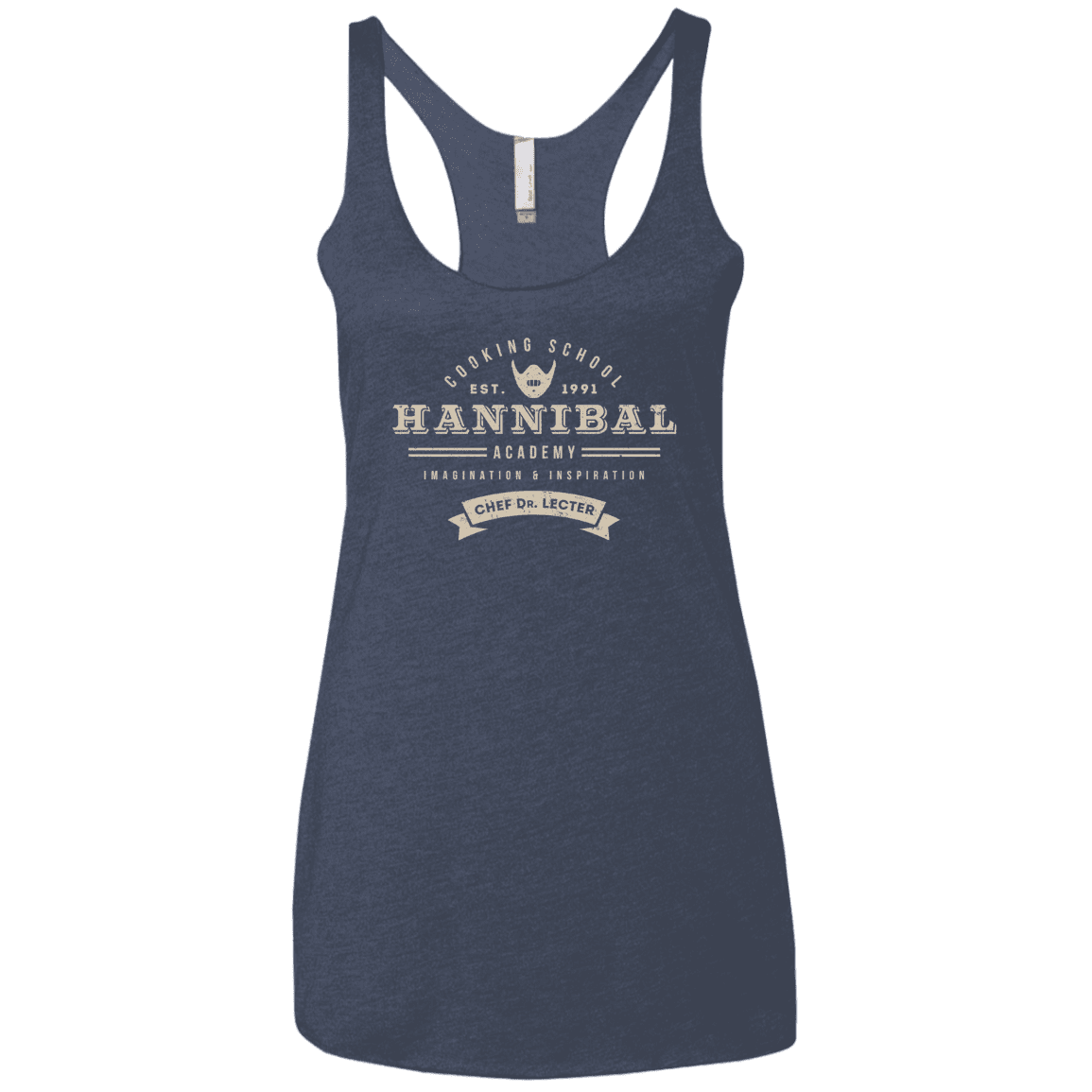 T-Shirts Vintage Navy / X-Small Hannibal Academy Women's Triblend Racerback Tank