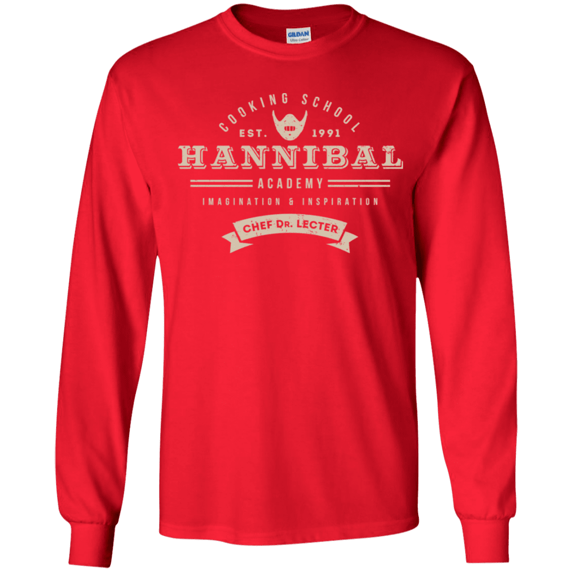 T-Shirts Red / YS Hannibal Academy Youth Long Sleeve T-Shirt