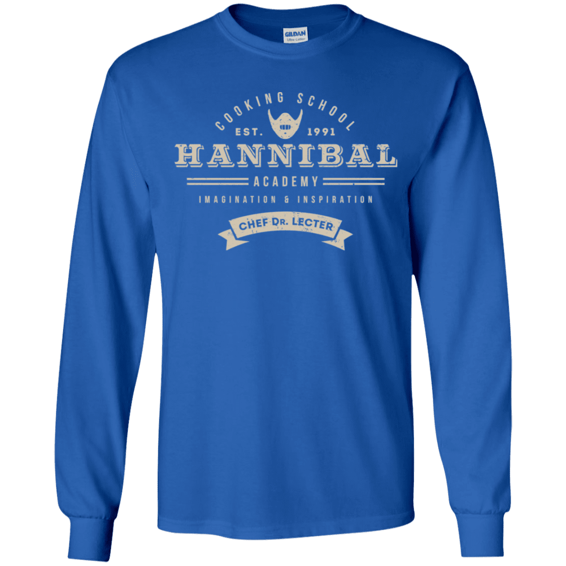 T-Shirts Royal / YS Hannibal Academy Youth Long Sleeve T-Shirt