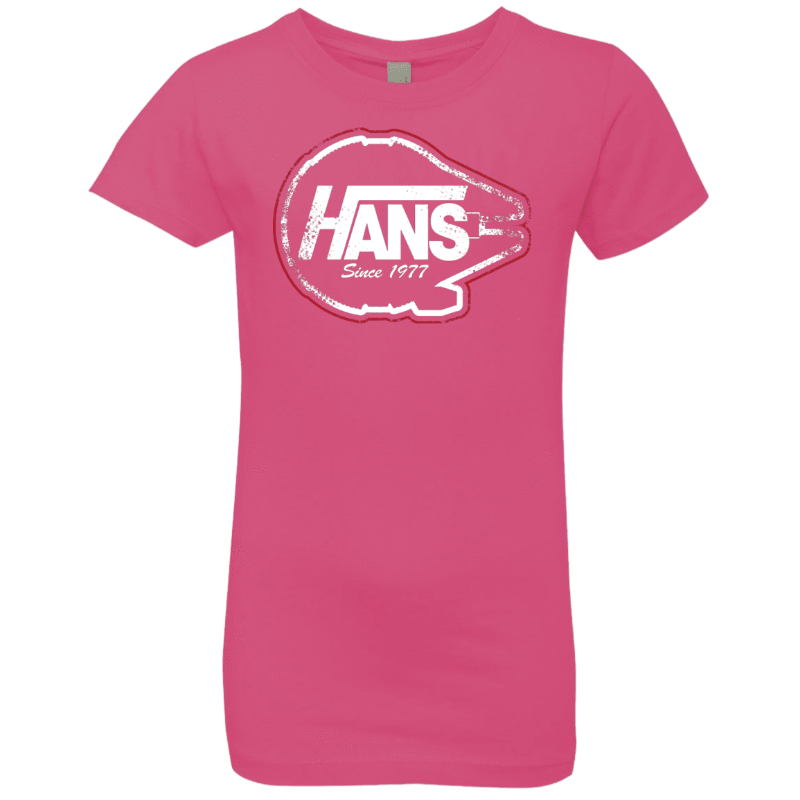 T-Shirts Hot Pink / YXS Hans Girls Premium T-Shirt