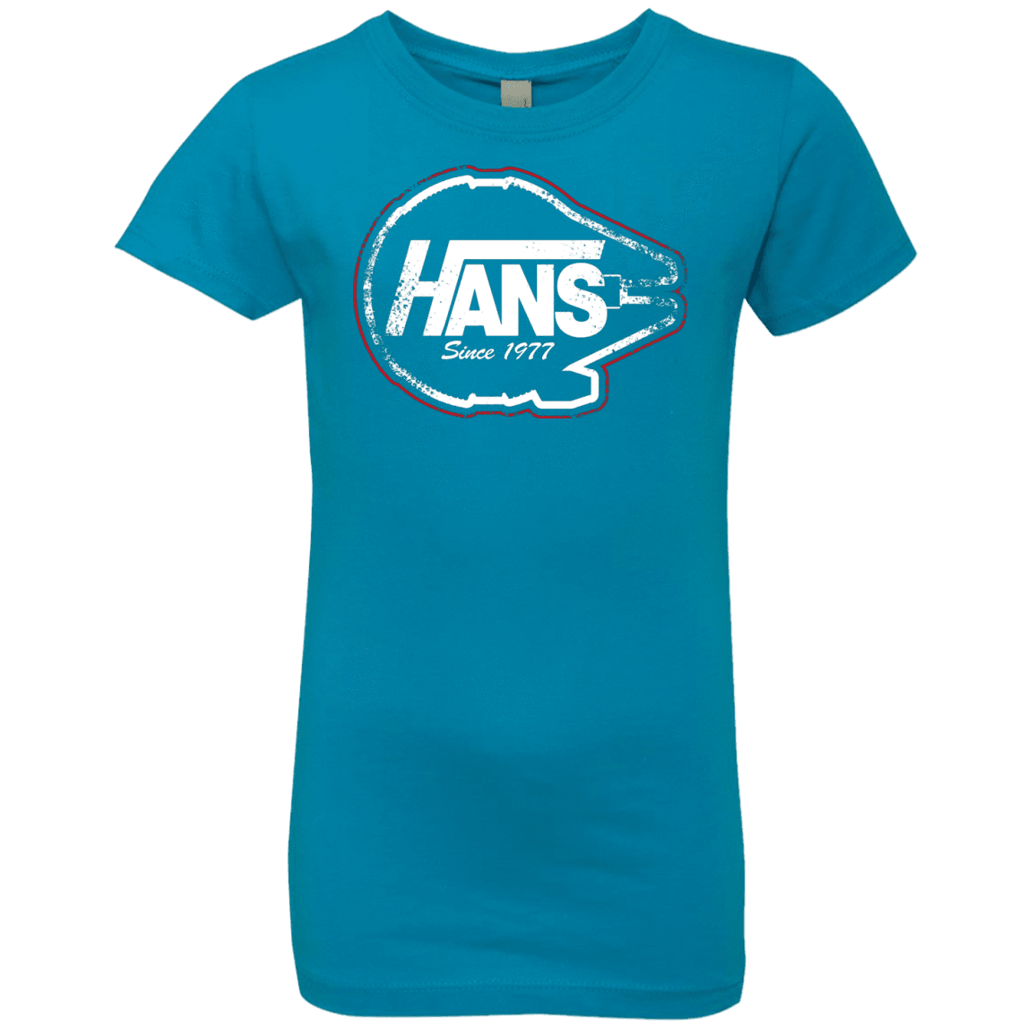 T-Shirts Turquoise / YXS Hans Girls Premium T-Shirt