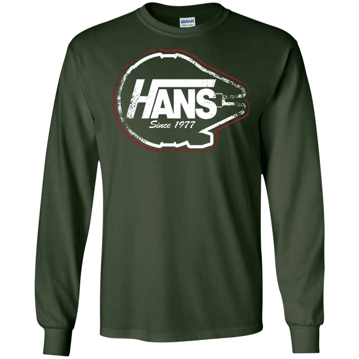 T-Shirts Forest Green / S Hans Men's Long Sleeve T-Shirt