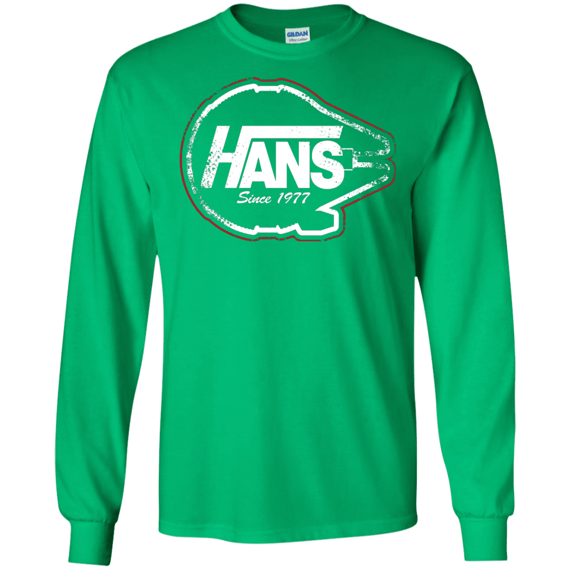 T-Shirts Irish Green / S Hans Men's Long Sleeve T-Shirt