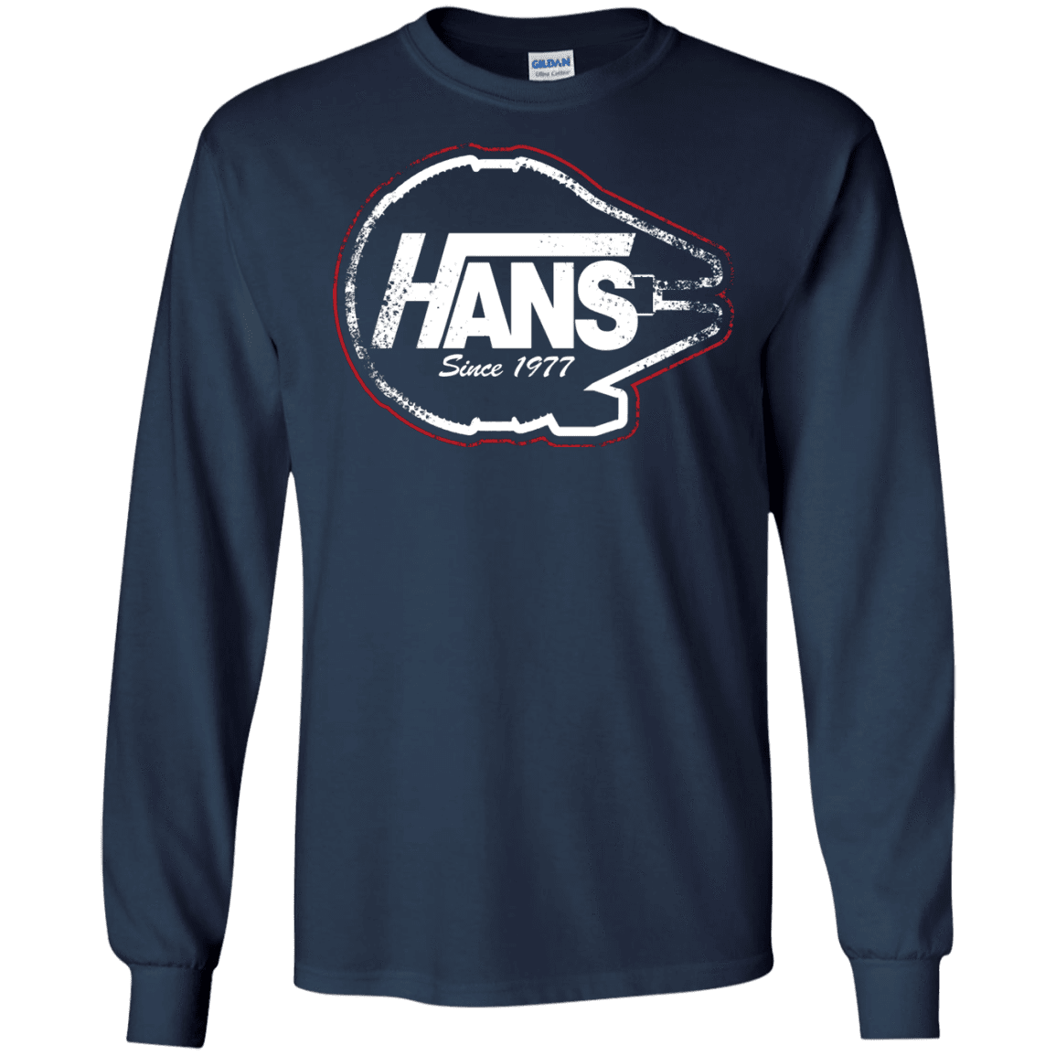 T-Shirts Navy / S Hans Men's Long Sleeve T-Shirt