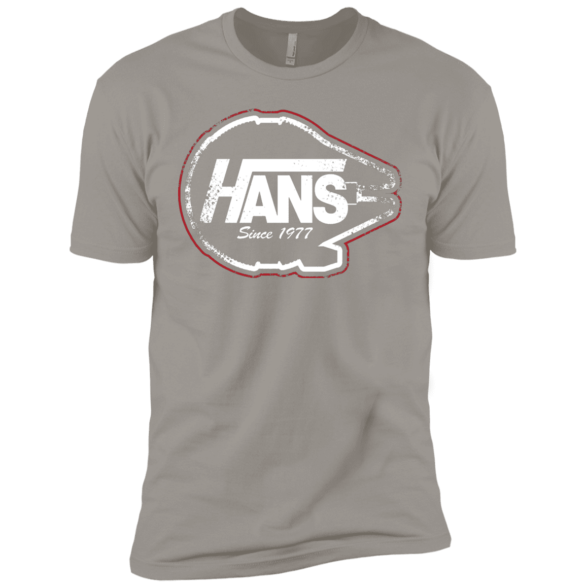 T-Shirts Light Grey / X-Small Hans Men's Premium T-Shirt