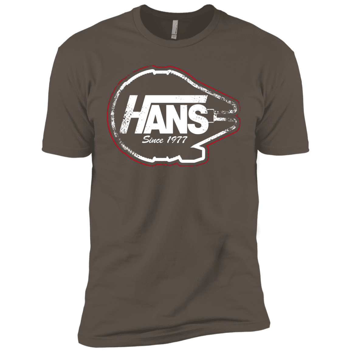 T-Shirts Warm Grey / X-Small Hans Men's Premium T-Shirt
