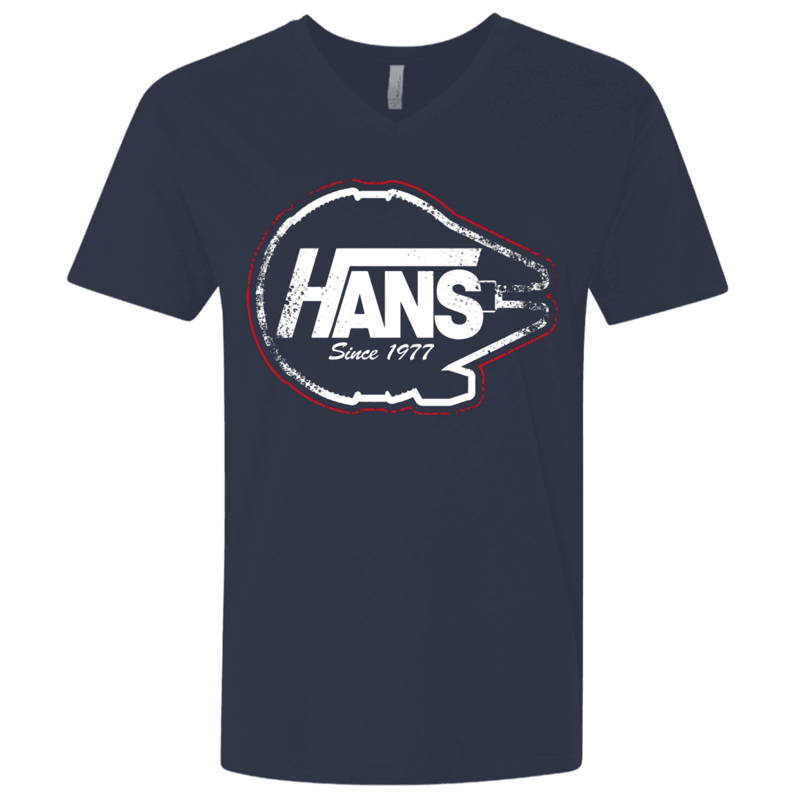 T-Shirts Midnight Navy / X-Small Hans Men's Premium V-Neck