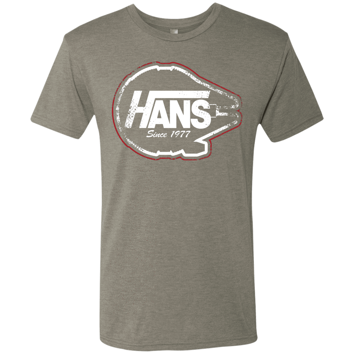 T-Shirts Venetian Grey / S Hans Men's Triblend T-Shirt